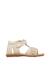 Sandales en cuir et en daim quarzo Blanc crème-+Rose poudré- 1 - vertbaudet enfant 
