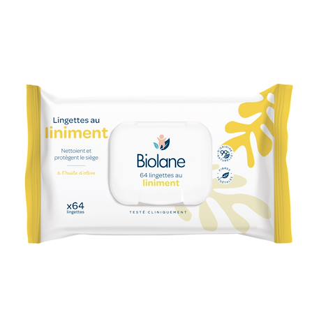 Lingettes au liniment Blanc 2 - vertbaudet enfant 