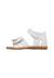 Sandales en cuir lillu Blanc- 3 - vertbaudet enfant 