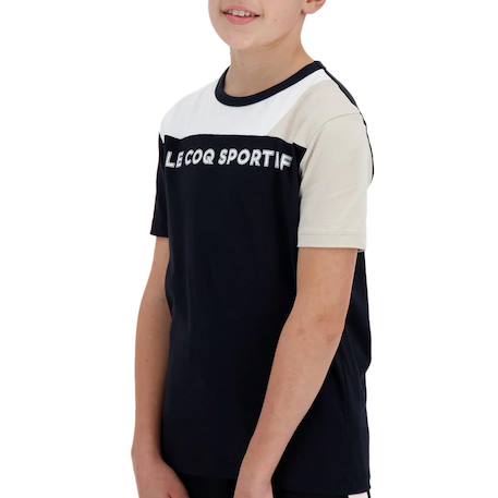 T-shirt à manches courtes essentiels Noir 1 - vertbaudet enfant 