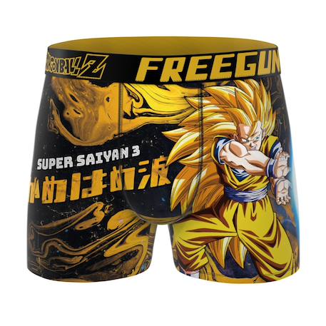 Lot de 4 boxers  dragon ball z Noir/vert/violet/rose/bleu 5 - vertbaudet enfant 