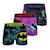 Lot de 3  boxers  dc comics Violet/jaune/bleu/noir 1 - vertbaudet enfant 