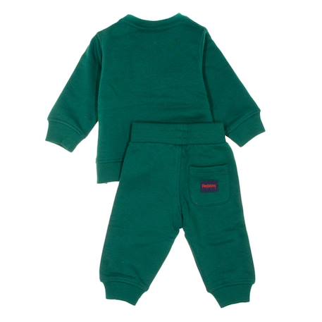 Ensemble de survêtement garçon Noir+Vert 4 - vertbaudet enfant 