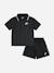 Ensemble 2 pièces style sportif et moderne Noir 1 - vertbaudet enfant 