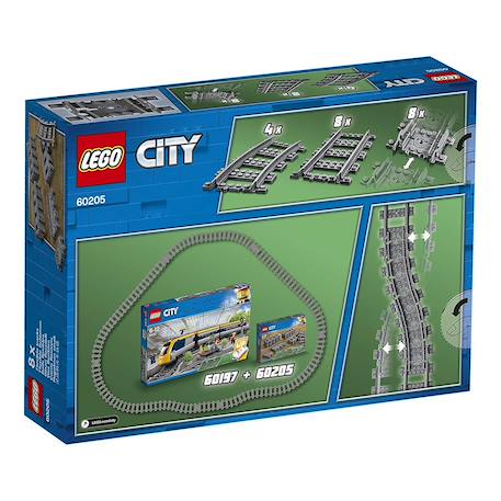 City - pack de rails 60205 Gris 3 - vertbaudet enfant 