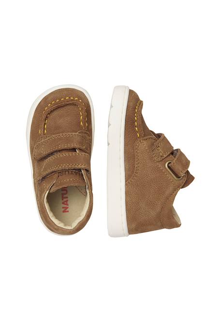 Chaussures en cuir 1901 2vl Marron- 4 - vertbaudet enfant 