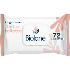 -Lingettes au lait de toilette
