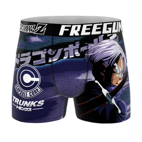 Lot de 4 boxers  dragon ball z Noir/vert/violet/rose/bleu 2 - vertbaudet enfant 