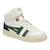 Baskets montantes  à scratch Blanc+Blanc cassé+Blanc Rouge+Blanc vert marine 8 - vertbaudet enfant 
