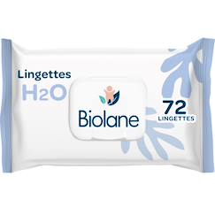 -Lingettes épaisses H2O x72