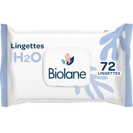 Lingettes épaisses H2O x72 X10+X72 7 - vertbaudet enfant 
