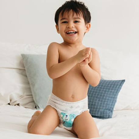 Couches culottes écologiques taille 5 de 12 à 18kg - 40 couches Blanc 5 - vertbaudet enfant 
