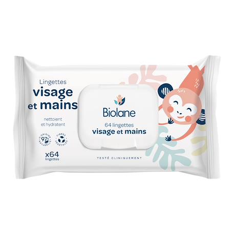 Lingettes visage et mains X20+X64 7 - vertbaudet enfant 