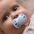 Sucette anatomique essentielle - 6-18 mois - lot de 2 Bleu + beige+Jaune + beige+Vert + beige 4 - vertbaudet enfant 
