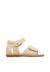 Sandales en suède avec imprimé marguerites maya embr Beige-+Marron clair- 1 - vertbaudet enfant 