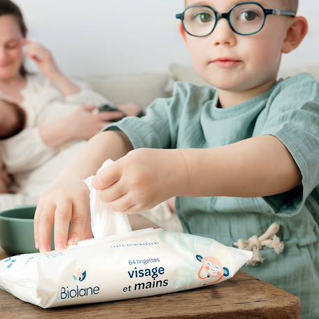 Lingettes visage et mains X20+X64 11 - vertbaudet enfant 