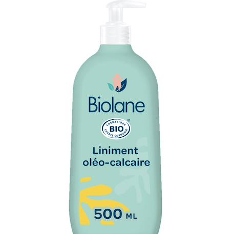 Liniment oléo-calcaire certifié biologique 500ml Vert 1 - vertbaudet enfant 