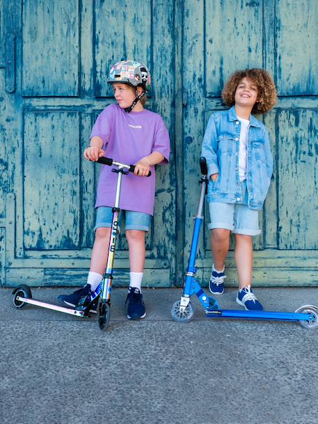 Trottinette enfant micro sprite pearl  led Bleu clair océan+Bleu et rose+Bleu pétrole+Bleu saphir+Rose+Vert eco+Violet 12 - vertbaudet enfant 