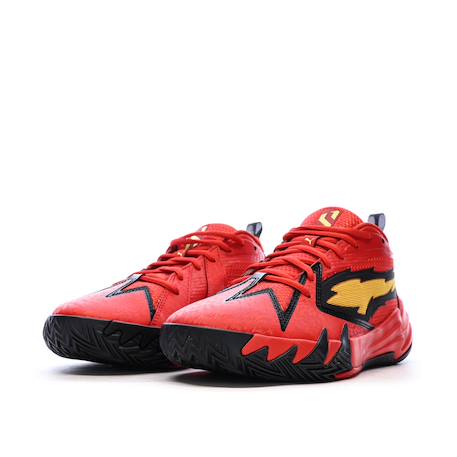 Chaussures de basketball mixte scoot zeros retro Rouge 6 - vertbaudet enfant 