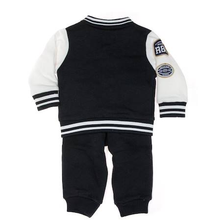 Ensemble de jogging Gris+Marine 4 - vertbaudet enfant 