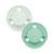 Sucette ronde - 6+ mois - lot de 2 Bleu+Rose + beige+Vert 13 - vertbaudet enfant 