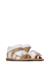Sandales en cuir lillu Blanc- 2 - vertbaudet enfant 