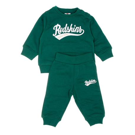 Ensemble de survêtement garçon Noir+Vert 3 - vertbaudet enfant 