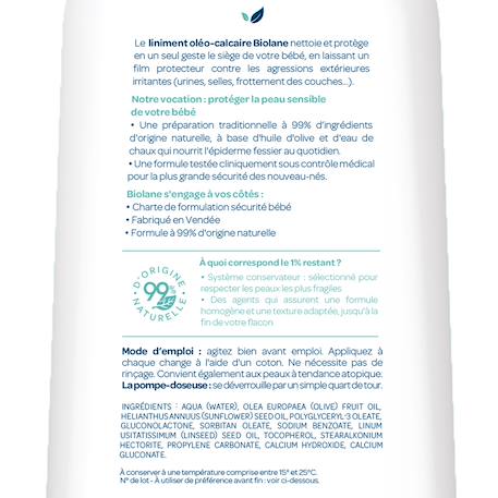 Liniment oléo-calcaire - 700 ml Blanc 3 - vertbaudet enfant 