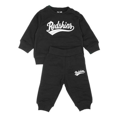 Ensemble de survêtement garçon Noir+Vert 1 - vertbaudet enfant 