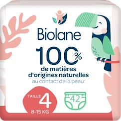 -Couches culottes écologiques taille 4 de 8 à 15kg - 42 couches