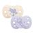 Sucettes anatomiques - 0 à 6 mois Lilas/beige+Lilas/beige imprimé+Rose/beige imprimé 5 - vertbaudet enfant 