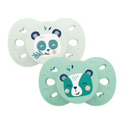-Sucette anatomique animaux - 18+ mois - lot de 2