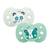 Sucette anatomique animaux - 18+ mois - lot de 2 Bleu+Rose + beige+Vert 13 - vertbaudet enfant 