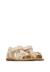 Sandales en cuir et en daim quarzo Blanc crème-+Rose poudré- 2 - vertbaudet enfant 