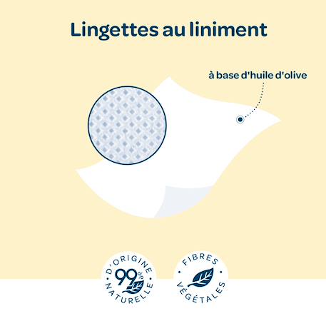 Lingettes au liniment Blanc 3 - vertbaudet enfant 