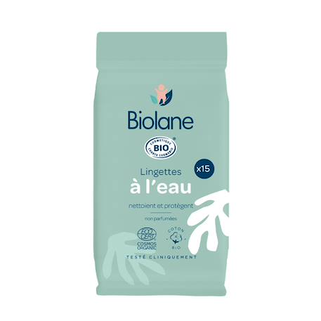 Lingettes à l'eau certifiées biologiques X15+X54 2 - vertbaudet enfant 
