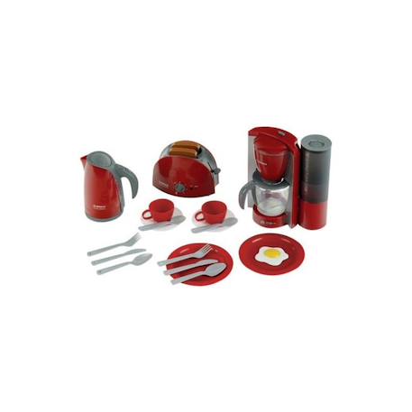 Grand set petit-déjeuner bosch Rouge et gris 1 - vertbaudet enfant 