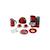 Grand set petit-déjeuner bosch Rouge et gris 1 - vertbaudet enfant 