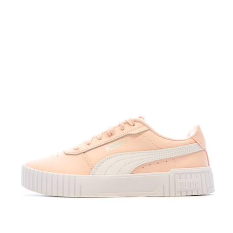 Baskets basses à lacets Rose+Rose blanc 2 - vertbaudet enfant 