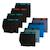 Lot de 8 boxers garçon my petit prix Noir-marine-gris-bleu+Noir-noir-noir-noir-noir-bleu-bleu-rouge 2 - vertbaudet enfant 