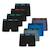 Lot de 8 boxers garçon my petit prix Noir-marine-gris-bleu+Noir-noir-noir-noir-noir-bleu-bleu-rouge 1 - vertbaudet enfant 