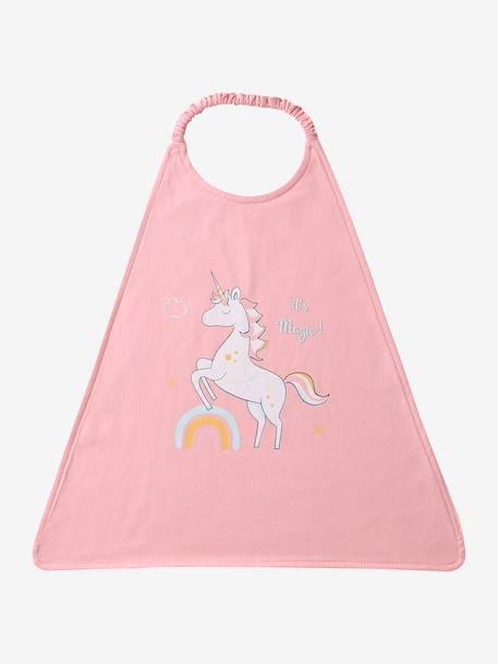 Lot 3 grands bavoirs rose+vert d'eau 4 - vertbaudet enfant 