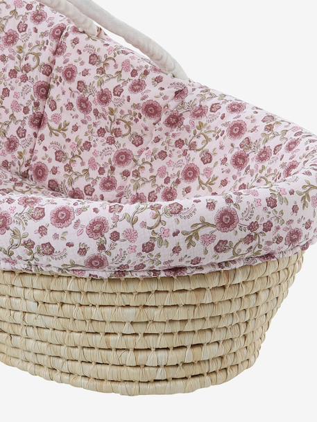 Housse pour couffin en gaze de coton Bord de mer+Hygge+Nuages+rose imprimé 17 - vertbaudet enfant 