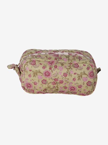 Trousse de toilette petit format blanc imprimé+ficelle 1 - vertbaudet enfant 