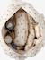 Sac à langer COLINA gaze de coton blanc imprimé+cappuccino+Teddy 8 - vertbaudet enfant 