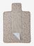 Tapis à langer de voyage cappuccino+Minisaurus 3 - vertbaudet enfant 