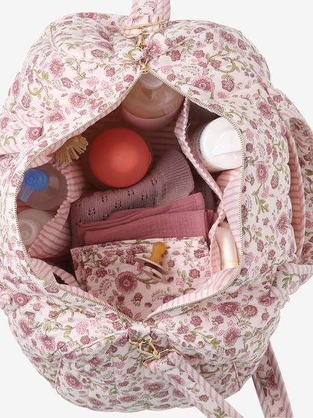 Sac à langer bohème rose imprimé 7 - vertbaudet enfant 