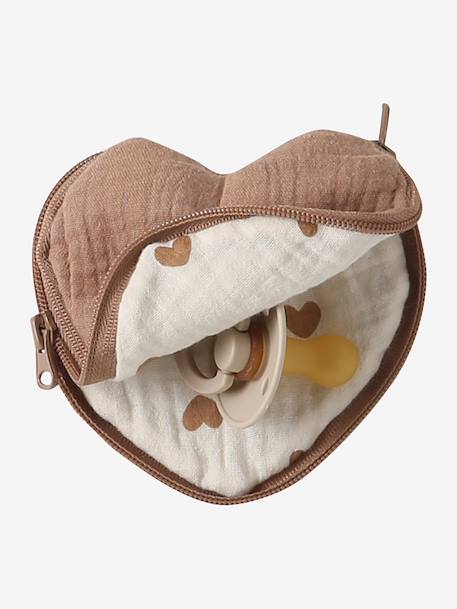 Sac à langer COLINA gaze de coton cappuccino+Teddy 10 - vertbaudet enfant 