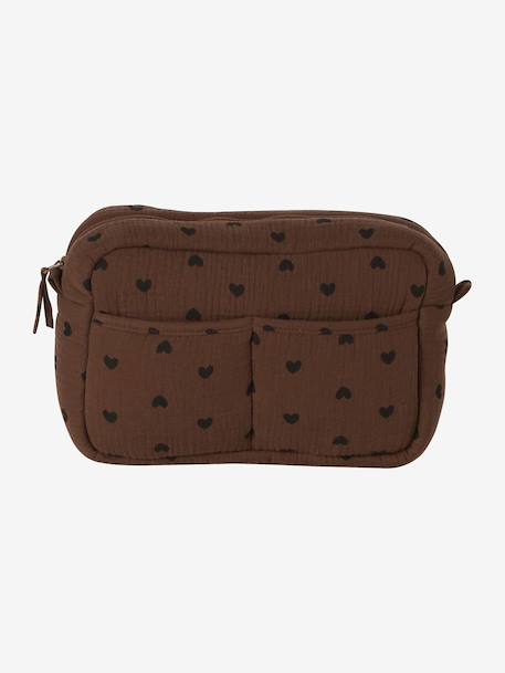 Sac à langer bandoulière 24h noisette 3 - vertbaudet enfant 