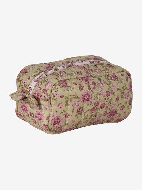 Trousse de toilette petit format blanc imprimé+ficelle 2 - vertbaudet enfant 